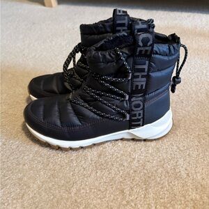 The North Face Women’s Black and White Boots